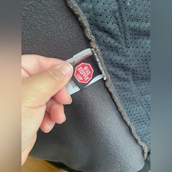 Mountain Hardwear Teddy Fleece Full Zip Jacket Women's Size XS Brown WindStopper - Picture 2 of 8